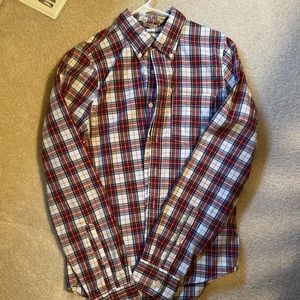Abercrombie button up, plaid size large
